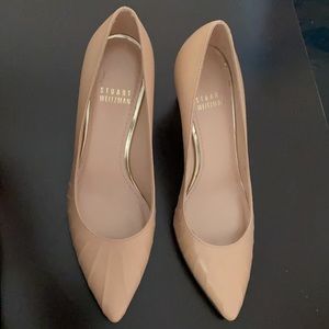 Stuart weitzman nude pumps
